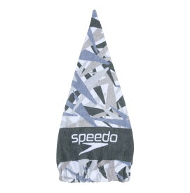 Speedo(スピード) STACK_TOWEL_CAP (SE62006) [色 : ブラック]