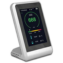 TOAMIT CO2 Manager コンパクトCO2濃度計 CO2濃度 温度 湿度を測定するコンパクトな