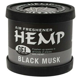 ニューアークス HEMP ルームフレグランス フレグランスジェル 置き型 80g ブラックムスクの香り NAX-050-002