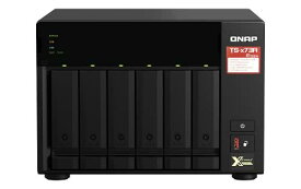 QNAP TurboNAS 6ベイ HDDレスタワー型NAS TS-673A-8G(TS-673A)