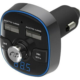 カシムラ Bluetooth FMトランスミッター フルバンド USB2ポート 4.8A 自動判定(KD-210)