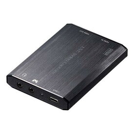 SANWASUPPLY サンワサプライ HDMIキャプチャー(USB3.2 Gen1・4K パススルー出力付き) USB-CVHDUVC3
