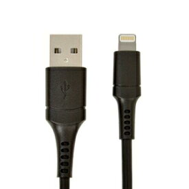 ラスタバナナ 充電・通信ケーブル(USB Type-A to Lightning/2m/ブラック) R20CAAL2A02BK