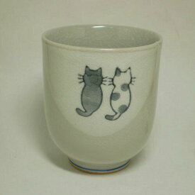 松本陶器 毎日使う器「飯碗・湯呑」 にゃんこ 飯碗(大)(小) (11542)【入数:3】