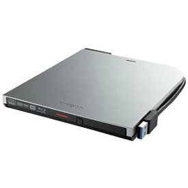 BUFFALO バッファロー USB3.2(Gen1)対応 ポータブルBD 書込ソフト添付 シルバー(BRXL-PTV6U3-SVB)