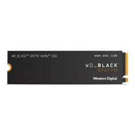 WESTERN DIGITAL WD BLACK SN770 SSD M.2 PCIe Gen 4 x4 with NVM Express 1TB(WDS100T3X0E)