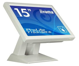 IIYAMA イイヤマ ProLite 15型タッチパネル液晶ディスプレイ 1024×768 ホワイト T1531SR-W6