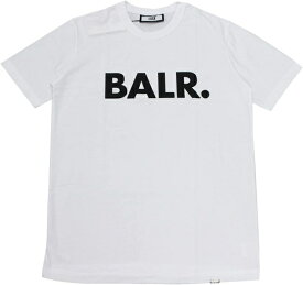 【在庫限即納】BALR.ボーラー / Tシャツ / BRAND SHIRT B10001 サイズ:XL 色:ホワイト(0002)