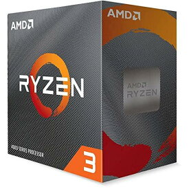 AMD Ryzen 3 4100 w/Wraith Stealthクーラー【100-100000510BOX】