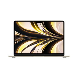 APPLE アップル MLY13J/A APPLE MacBook macOS 13.6～13.9型（インチ） Apple M2 メモリ8GB SSD 256GB 2560×1664 1.0～1.5kg ホワイト系