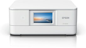 EPSON エプソン EP-885AW Colorio インクジェットプリンター インク6色 染料 5760×1440 dpi 最大用紙サイズA4 接続(USB)〇 接続(無線LAN)〇 スキャナ機能有り コピー機能有り ホワイト