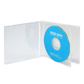 SANWASUPPLY サンワサプライ Blu-ray・DVD・CDケース(2枚収納タイプ・5枚セット) FCD-22CLN2