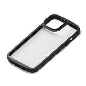 ピージーエー(PGA) PGA PG-22RPT01BK 2022年 iPhone 14 Plus用 MagSafe充電器対応 クリアタフケース Premium Style ブラック(PG-22RPT01BK)