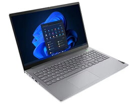 LENOVO レノボ 21DJ00J8JP Lenovo ThinkBook Windows 11 Pro 15.6型（インチ） Core i5 メモリ16GB SSD 256GB 1920×1080 Webカメラ有り Office無し Bluetooth v5.2 1.6～2.0kg グレー系