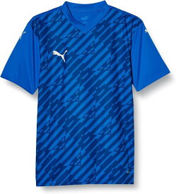 PUMA プーマ TEAMCUP_グラフィック_ゲームシャ (705758) [色 : ELECTRIC_BLU] [サイズ : XXL]