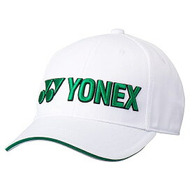 YONEX ヨネックス ヨネックス ユニキャップ 品番:GCT099 カラー:ホワイト/グリーン(136) サイズ:M