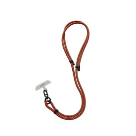 プリンストン URBAN ARMOR GEAR ネックストラップ Crossbody Lanyard Civilian-SLIM 太さ7mm 斜め掛け 最長160cm 回転式カラビナ ラスタ/ブラック 【日本正規代理店品】 UAG-LYDCS-RT/BK UAG-LYDCS-RT/BK
