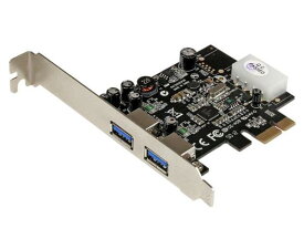 スターテック SUPERSPEED USB 3.0 2ポート増設PCI EXPRESSインターフェースカード
