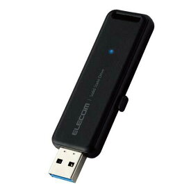 ELECOM エレコム 外付けSSD ポータブル USB3.2(Gen2)対応 スライド式 1TB ブラック / ESD-EMB1000GBK