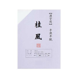 スギウラ(Sugiura) 漢字用半紙 100枚 ポリ入り 桂風・AA537-1 (1374623)