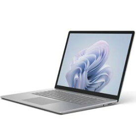 MICROSOFT マイクロソフト 【法人限定】ZLG-00045 マイクロソフト Surface Laptop 6 Windows 11 Pro 15.0〜15.5型（インチ） Core Ultra5 メモリ16GB SSD 256GB 2496×1664 Webカメラ有り Bluetooth v5.3 Office無し 1.6〜2.0kg シルバー系