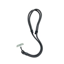 プリンストン URBAN ARMOR GEAR ネックストラップ Crossbody Lanyard Civilian-THICK 太さ10mm 斜め掛け 最長160cm 回転式カラビナ グラファイト/ブラック 【日本正規代理店品】 UAG-LYDC-GP/BK UAG-LYDC-GP/BK
