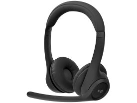 LOGICOOL ロジクール ZONE300MBK ヘッドセット ZONE 300 ミッドナイトブラック ZONE300MBK [ワイヤレス(Bluetooth) /両耳 /ヘッドバンドタイプ]