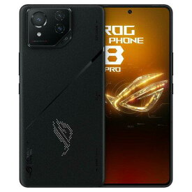 【在庫限即納】ASUS エイスース ROG8PBK16R512 ROG Phone 8 Pro ファントムブラック Qualcomm Snapdragon 8 Gen 3 6.78インチメモリ/ストレージ:16GB/512GB nanoSIM×2 SIMフリースマートフォン ファントムブラック ROG8P-BK16R512