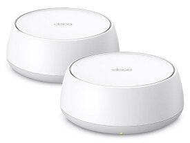 TP-LINK DECO BE25 2P 無線LANルーター WPA/WPA2/WPA3 IEEE802.11a/b/g/n/ac/ax/be 3ポート 2500Mbps