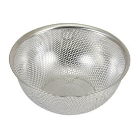 リバティーコーポレーション ステンレス製 パンチングザル 18cm 足付 LD-387 Style Kitchenware