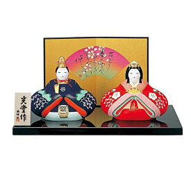 クラフトマンハウス 桃の節句 ひな人形 錦彩 親王 座雛(華舞・小) 2413