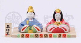 薬師窯(yakushigama) 薬師窯 桃の節句 ひな人形 錦彩 さくら雛