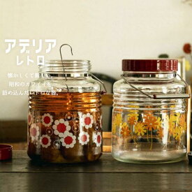 石塚硝子 アデリアレトロ 貯蔵びん 1L アリス 6146 (1744985)