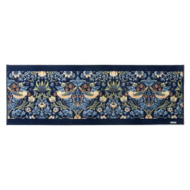 川島織物セルコン イチゴドロボウ インテリアマット 50×150cm FT1702A B ブルー (1888173)