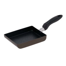 中山福 ベストコ 卵焼き器 13×18cm エッグパン ガス火専用 ブラウン ND-634 調理の相棒