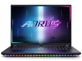 GIGABYTE AORUS MASTER 18 BYHC5JPD65JP HP AORUS MASTER 18 AM8H Windows 11 Pro 18.0型（インチ）〜 Core Ultra9 メモリ32GB SSD 1TB+1TB 2560×1600 Webカメラ有り Bluetooth v5.4 Office無し 3.1kg以上 ブラック系