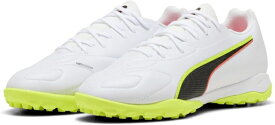 PUMA プーマ キング_20_マッチ_TT+MID_JR (10849001) [色 : PUMA_WHT-GL] [サイズ : 215]