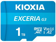 【在庫限即納】KIOXIA キオクシア microSDカード EXCERIA G3 1TB microSDXC UHS-I U3 V30 C10 A2(KMU-C00…