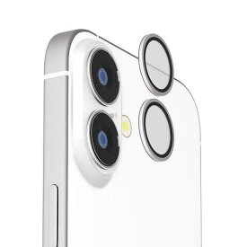 ピージーエー(PGA) PGA PG-25ACLG20SV iPhone 17/16/16 Plus用 カメラレンズプロテクター [アルミ/シルバー](PG-25ACLG20SV)