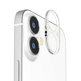 ピージーエー(PGA) PGA PG-25ALGD03LM iPhone 17/16/16 Plus用 カメラレンズフレーム [ラメ](PG-25ALGD03LM)