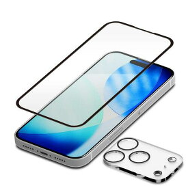 ピージーエー(PGA) PGA PG-25BGLFPST iPhone 17 Pro用 液晶全面保護ガラス＆カメラプロテクターセット [高透明](PG-25BGLFPST)