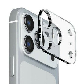 ピージーエー(PGA) PGA PG-25DLGD01CL iPhone 17 Pro Max用 カメラレンズフレーム [クリア](PG-25DLGD01CL)