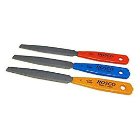 ホスコ HOSCO Luthiers Tools ナット溝切りヤスリ 3本組 エレキギター用 TL-NF3E (1809950)
