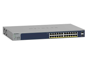 NETGEAR ネットギア POE+対応 (380W) ギガビット24ポート アプリ＆クラウドスマートスイッチ(GS724TPP-300JPS)