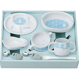 金正陶器(Kaneshotouki) マイ　ファースト　ミッフィー　ベビー食器セット　ブルー　 406751