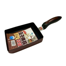 ヒラノトレーディング フッ素玉子焼き13×18cm こびりつきにくい お手入れ簡単 少ない油でヘルシークッキング (NSN-005)【入数:5】