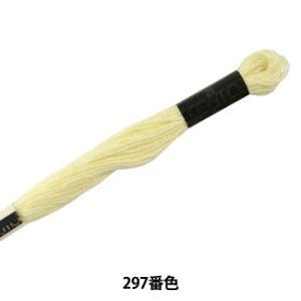 LECIEN (ルシアン) COSMO(コスモ) 25番 刺しゅう糸 色番 (297) (25-6_297)【入数:5】