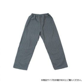 角野晒染 KADONO SARASHI SOME 和晒ガーゼ ストレートパンツ ストライプ グレー Sサイズ (2320161)