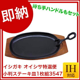 【イシガキプログレード小判ステーキ皿2704】