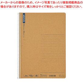 【まとめ買い10個セット品】スパイラルノート B5 横罫 40枚 N236 1冊【ECJ】
